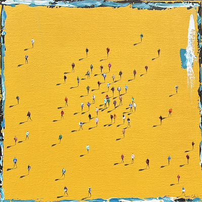 İlkay Çabuk imzalı tablo — Yağlı Boya, 80×80 cm, 16.500 TL müzayede satışı