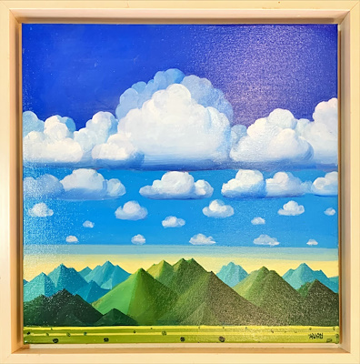 Hasan Mutlu imzalı tablo — Yağlı Boya, 40×40 cm, 23.000 TL müzayede satışı