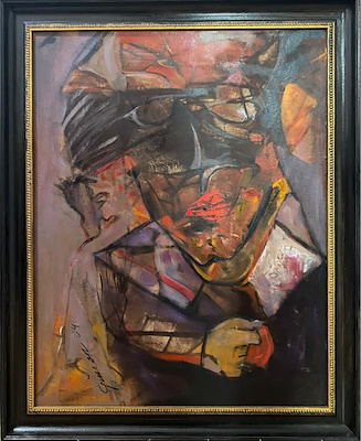 Gürcan Öner imzalı tablo — Yağlı Boya, 70×55 cm, 15.000 TL müzayede satışı