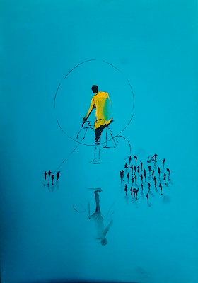 Saeed Aghanejad imzalı tablo — Yağlı Boya, 35×50 cm, 1.500 TL müzayede satışı