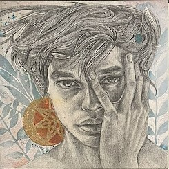 Meysam Nejad Rasouli imzalı tablo — Akrilik Boya, 25×25 cm, 10.000 TL müzayede satışı