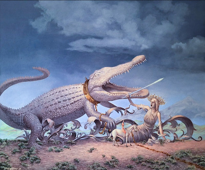 Selim Doğaner imzalı tablo — Akrilik Boya, 100×120 cm, 35.000 TL müzayede satışı