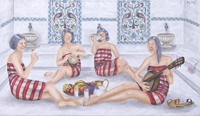 Şenay Arduç imzalı tablo — Akrilik Boya, 70×120 cm, 15.000 TL müzayede satışı
