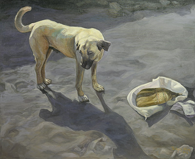 Türkmen Alkan imzalı tablo — Yağlı Boya, 80×100 cm, 35.000 TL müzayede satışı