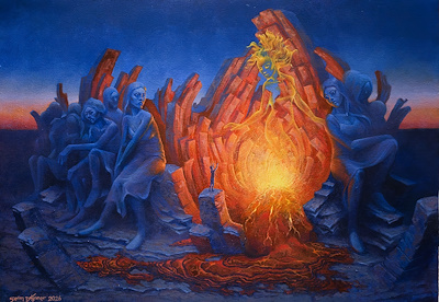 Selim Doğaner imzalı tablo — Yağlı Boya, 70×100 cm, 30.000 TL müzayede satışı