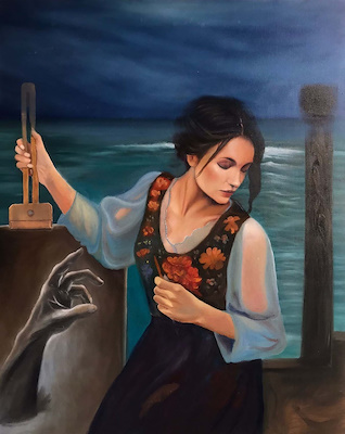 Can Atan imzalı tablo — Yağlı Boya, 80×65 cm, 20.000 TL müzayede satışı