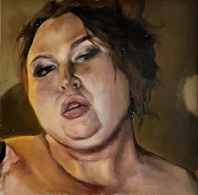 Çağrı Cengizoğlu imzalı tablo — Yağlı Boya, 25×25 cm, 8.000 TL müzayede satışı