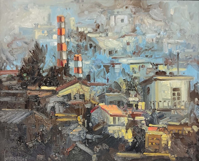 Javıer Barreıro imzalı tablo — Yağlı Boya, 40×50 cm, 8.000 TL müzayede satışı