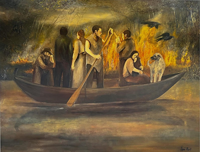 Sami Kurt imzalı tablo — Yağlı Boya, 100×130 cm, 72.500 TL müzayede satışı