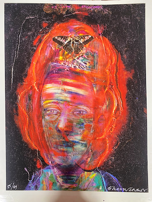 İlyas Ergin İnan imzalı tablo — Baskı, 53×40 cm, 19.000 TL müzayede satışı