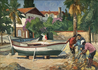 Ümmet Karaca imzalı tablo — Yağlı Boya, 70×100 cm, 130.000 TL müzayede satışı