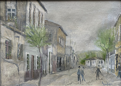 Günay Sağun imzalı tablo — Yağlı Boya, 23×33 cm, 7.000 TL müzayede satışı