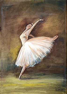 Güler Aras imzalı tablo — Yağlı Boya, 70×50 cm, 9.000 TL müzayede satışı