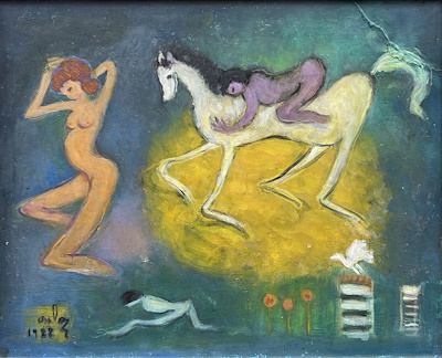 Arslan Gündaş imzalı tablo — Yağlı Boya, 49×60 cm, 32.500 TL müzayede satışı