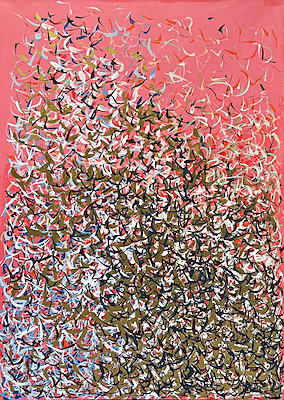 Emine Durak imzalı tablo — Akrilik Boya, 100×70 cm, 18.500 TL müzayede satışı