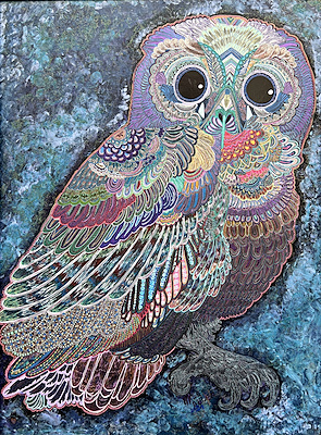 Ayşe Döler imzalı tablo — Karışık Teknik, 74×54 cm, 22.500 TL müzayede satışı