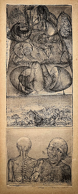 İlyas Ergin İnan imzalı tablo — Gravür, 36.5×18.5 cm, 15.000 TL müzayede satışı