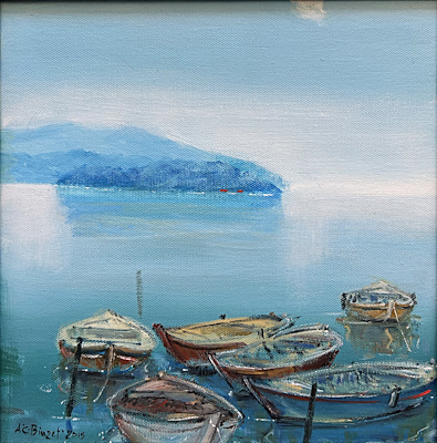 Abidin Celal Binzet imzalı tablo — Yağlı Boya, 25×25 cm, 6.000 TL müzayede satışı