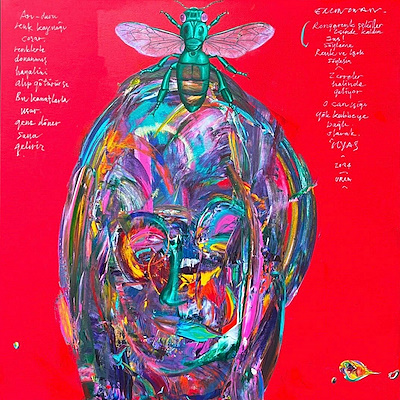 İlyas Ergin İnan imzalı tablo — Yağlı Boya, 100×100 cm, 980.000 TL müzayede satışı