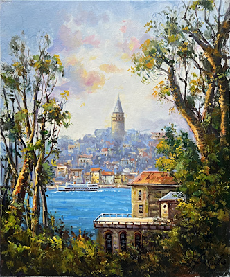 İrfan Çiftçi imzalı tablo — Yağlı Boya, 60×50 cm, 7.500 TL müzayede satışı