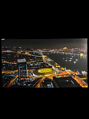 Mustafa Eldeniz imzalı tablo — Yağlıboya, 140×80 cm, 50.000 TL müzayede satışı