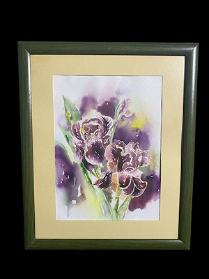 Ülkü imzalı tablo — Suluboya, 38×31 cm, 1.620 TL müzayede satışı