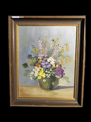 Alman Ressam imzalı tablo — Yağlıboya, 60×50 cm, 8.567 TL müzayede satışı