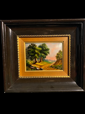 Limoges Porselen imzalı tablo — 32×28 cm, 6.687 TL müzayede satışı
