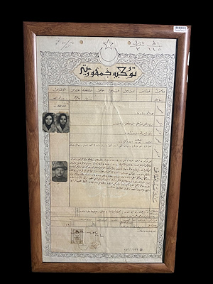 Harp İnkılabı Öncesi imzalı tablo — 45×27 cm, 3.365 TL müzayede satışı