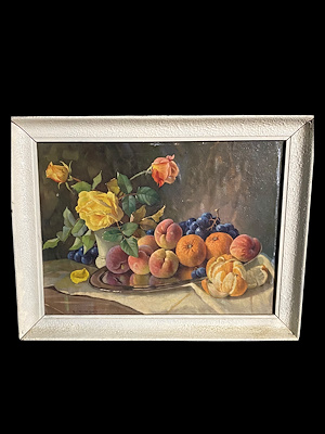 E.kuruger imzalı tablo — 46×36 cm, 3.250 TL müzayede satışı