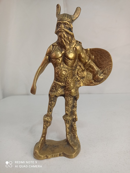 Eylül Mezat | pirinç viking heykeli | Müzayede APP