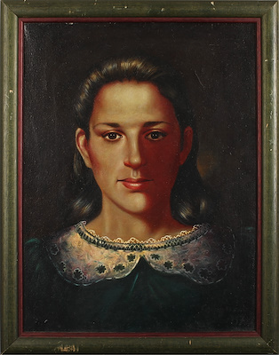 洋書JohnKobalPhotographicPortraitAward 97 SEZAİ ÖZDEMİR 1997 İMZALI TUVAL YAĞLI BOYA PORTRE-ÖLÇÜ:45X60CM