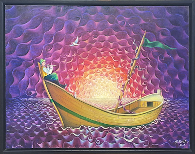 Hale Nurol imzalı tablo — Yağlı Boya, 70×90 cm, 32.500 TL müzayede satışı