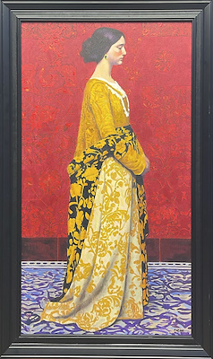 Nazım Mammadov imzalı tablo — Yağlı Boya, 90×50 cm, 30.000 TL müzayede satışı