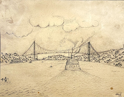 Agop Arad imzalı tablo — 33×42 cm, 16.000 TL müzayede satışı
