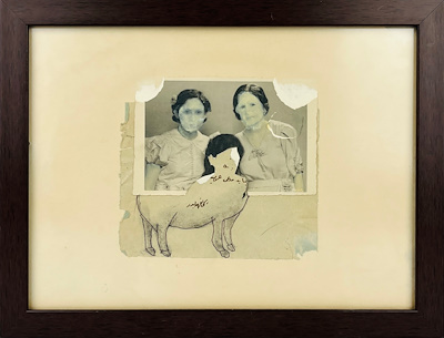 Ülkü imzalı tablo — Karışık Teknik, 20×27 cm, 2.000 TL müzayede satışı