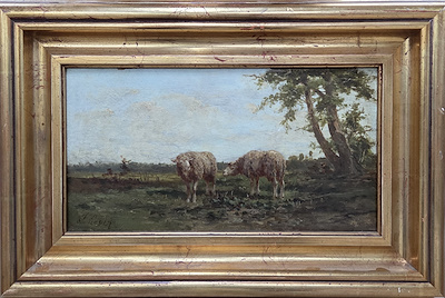 İ. Repin imzalı tablo — Yağlı Boya, 12×23 cm, 7.500 TL müzayede satışı