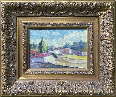Hüseyin Avni Lifij imzalı tablo — Yağlıboya, 13×18 cm, 340.000 TL müzayede satışı