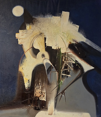 Assim Resuloğlu imzalı tablo — Yağlıboya, 70×80 cm, 18.000 TL müzayede satışı
