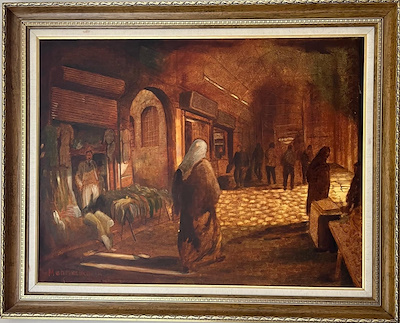 Mehmet Kanık imzalı tablo — Yağlıboya, 78×59 cm, 15.000 TL müzayede satışı