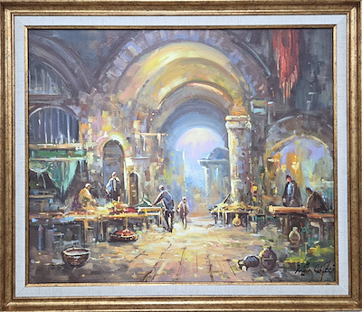 İrfan Çiftçi imzalı tablo — Yağlıboya, 50×60 cm, 6.500 TL müzayede satışı