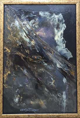 Cengiz Tüzgen imzalı tablo — Yağlıboya, 33×48 cm, 9.000 TL müzayede satışı