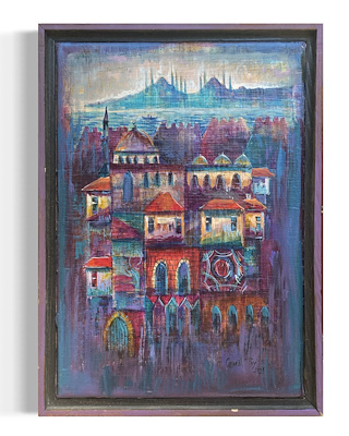 Cemal Toy imzalı tablo — Yağlı Boya, 32×22 cm, 4.250 TL müzayede satışı