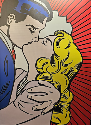 Roy Lichtenstein imzalı tablo — Baskı, 90×120 cm, 8.000 TL müzayede satışı