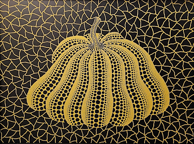 Yayoi Kusama imzalı tablo — Baskı, 60×80 cm, 5.000 TL müzayede satışı