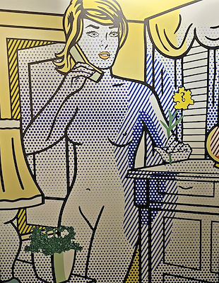 Roy Lichtenstein imzalı tablo — Baskı, 95×120 cm, 8.000 TL müzayede satışı