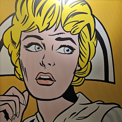 Roy Lichtenstein imzalı tablo — Baskı, 120×120 cm, 8.000 TL müzayede satışı