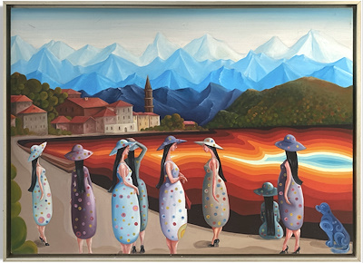 Mehmet Erdoğmuş imzalı tablo — Yağlı Boya, 70×100 cm, 12.000 TL müzayede satışı
