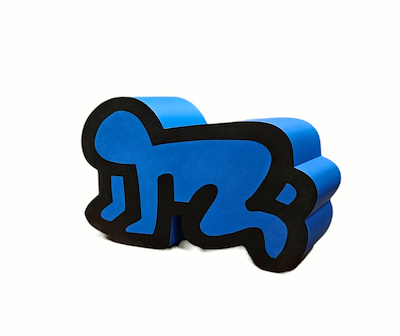 Keith Haring imzalı tablo, 3.500 TL müzayede satışı