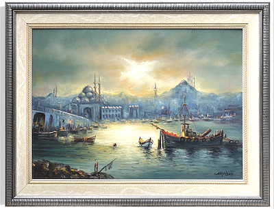 Mansur Yılancı imzalı tablo — Yağlı Boya, 50×70 cm, 4.000 TL müzayede satışı